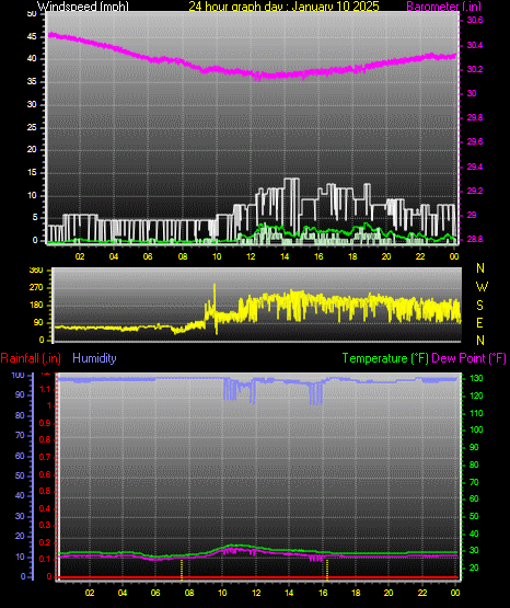24 Hour Graph for Day 10